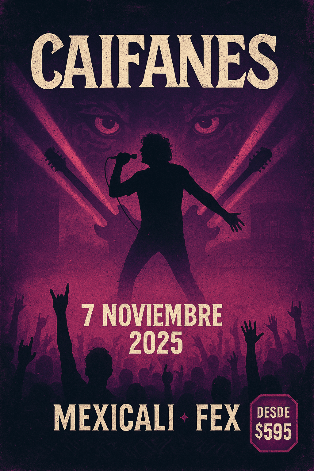 Caifanes en Mexicali 2025 - Concierto en FEX
