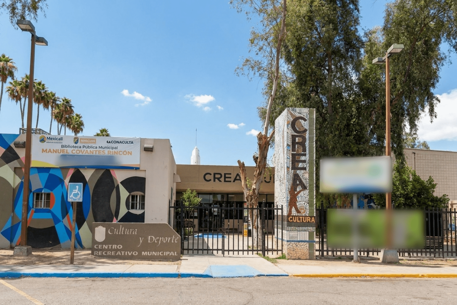 Vista de Unidad Deportiva CREA en Mexicali - Espacio