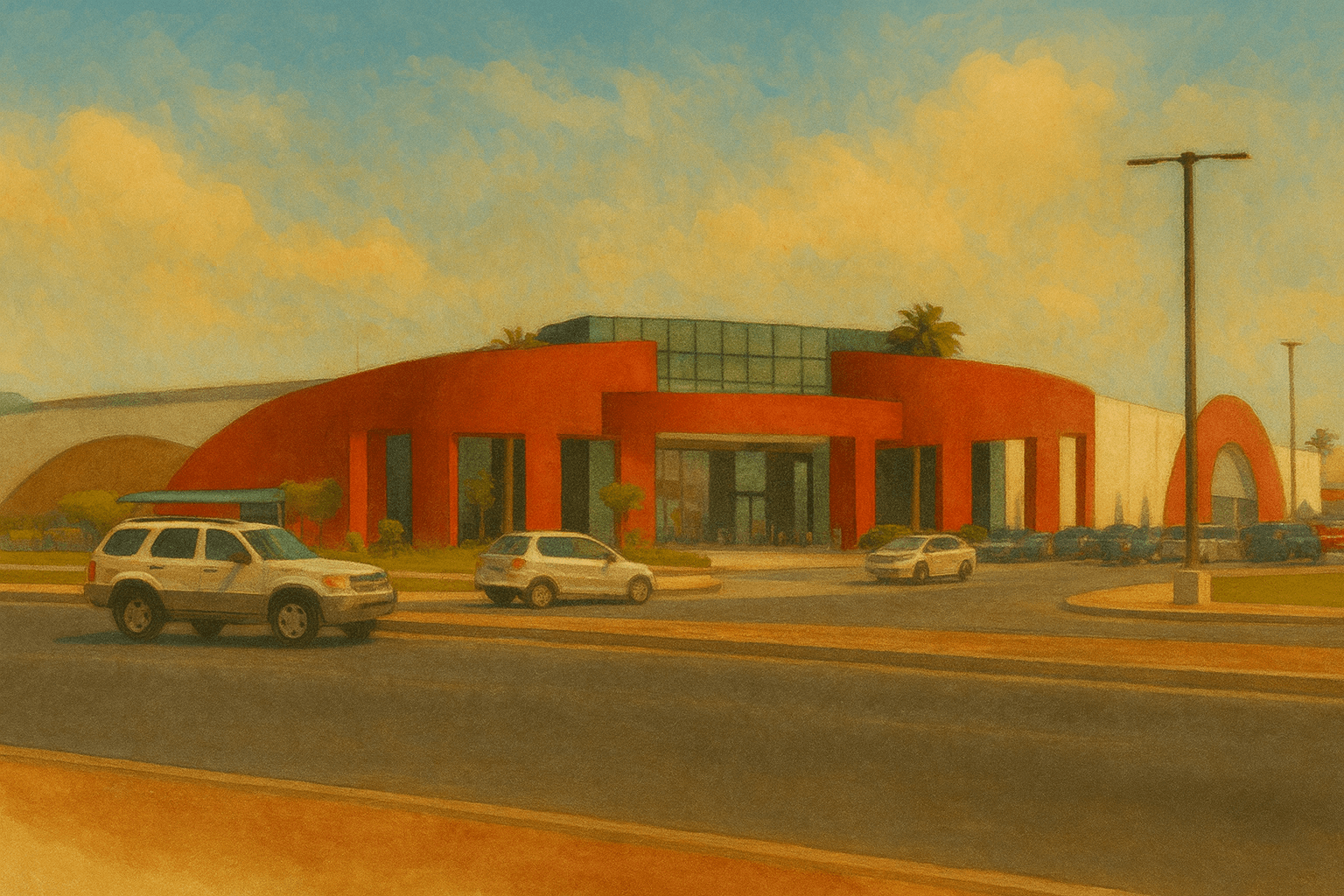 Plaza Nuevo Mexicali - Tradición del Oriente - Centro Social Interior de Plaza Nuevo Mexicali en Mexicali - Centro comercial moderno