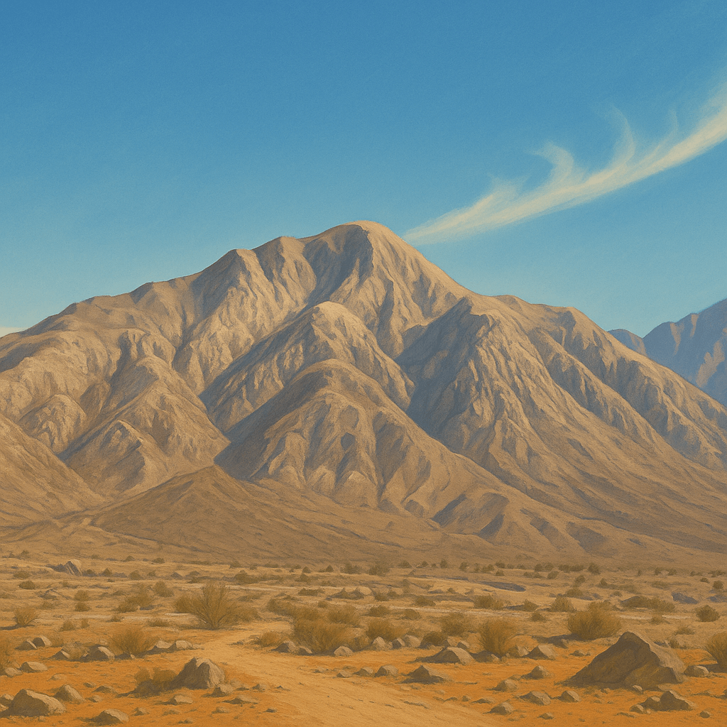 Cerro El Centinela - Ascenso icónico con vistas 360° Vista de Cerro El Centinela en Mexicali - Sendero