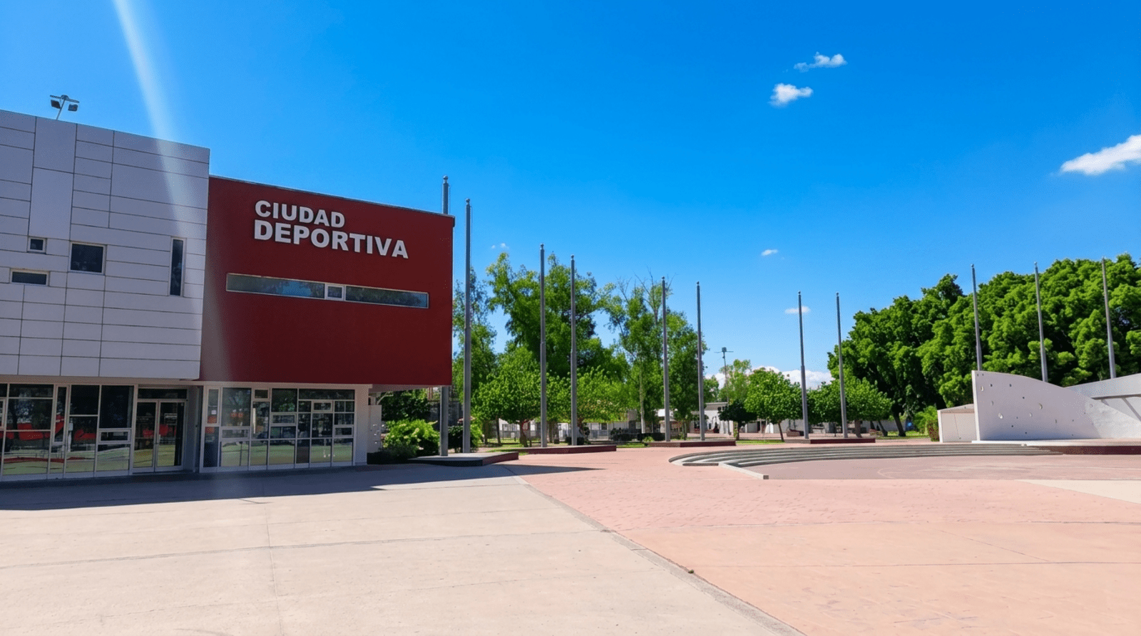 Ciudad Deportiva - Centro Deportivo Público Integral - INDEBC Vista de Ciudad Deportiva en Mexicali - Espacio