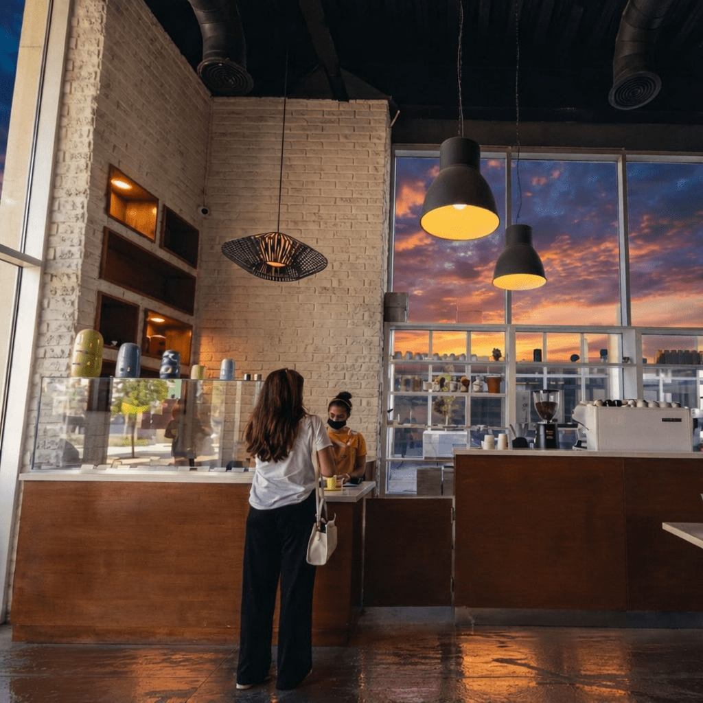 Interior de Kalinka Café